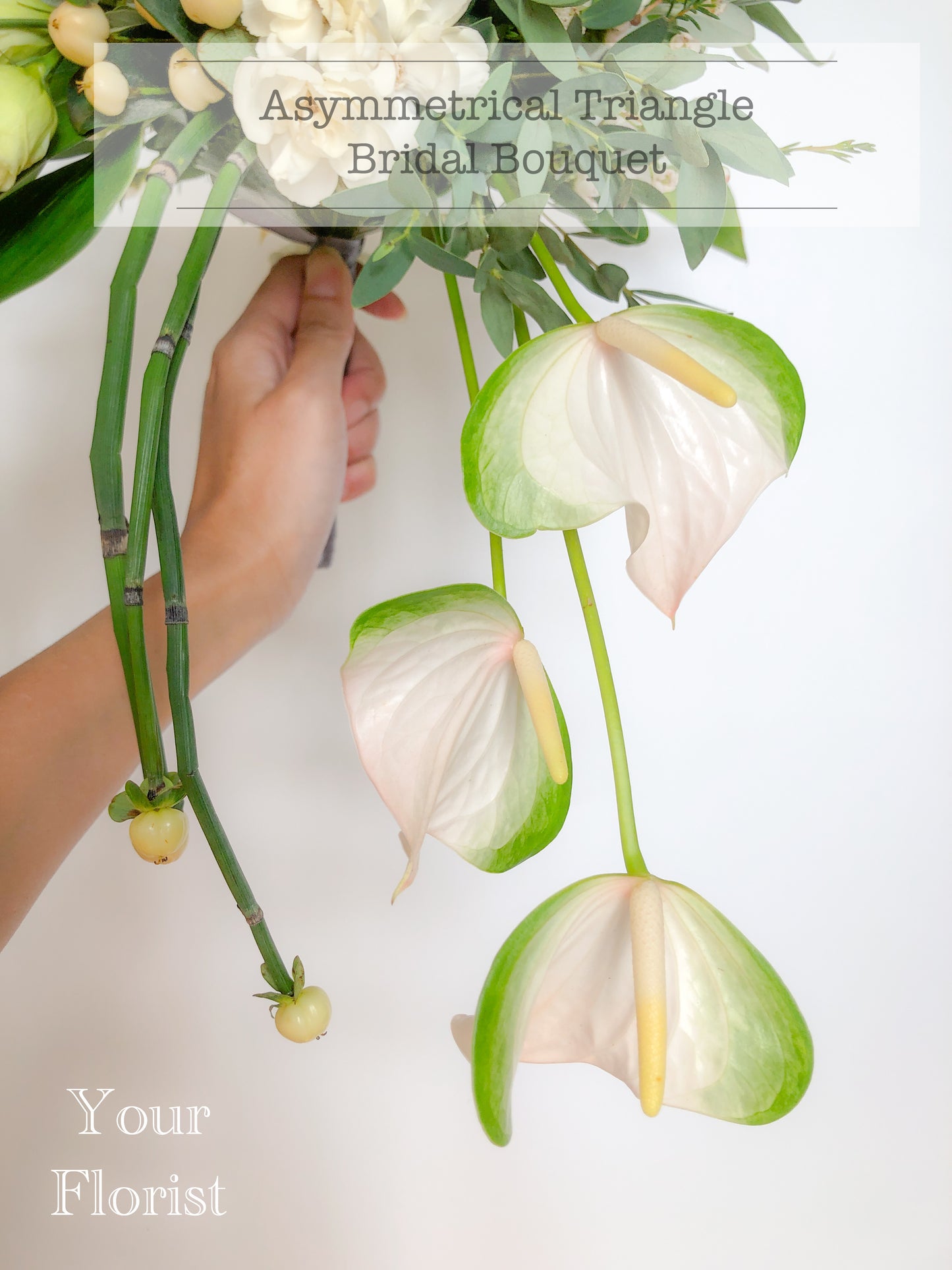 Triangle Bridge Bouquet 三角新娘手棒花