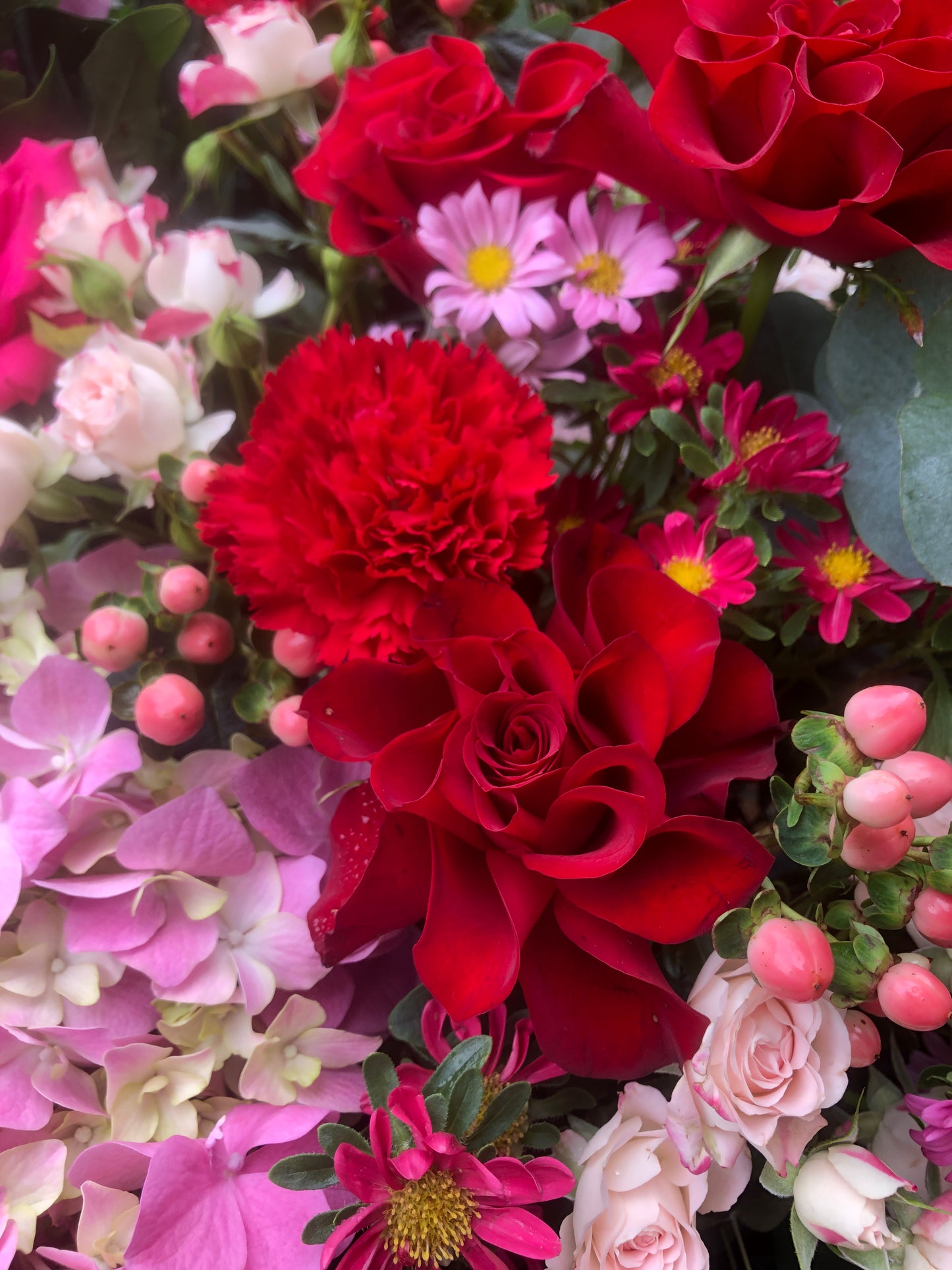 Grand Opening Flower Basket (Red)紅色系喜慶開業花籃