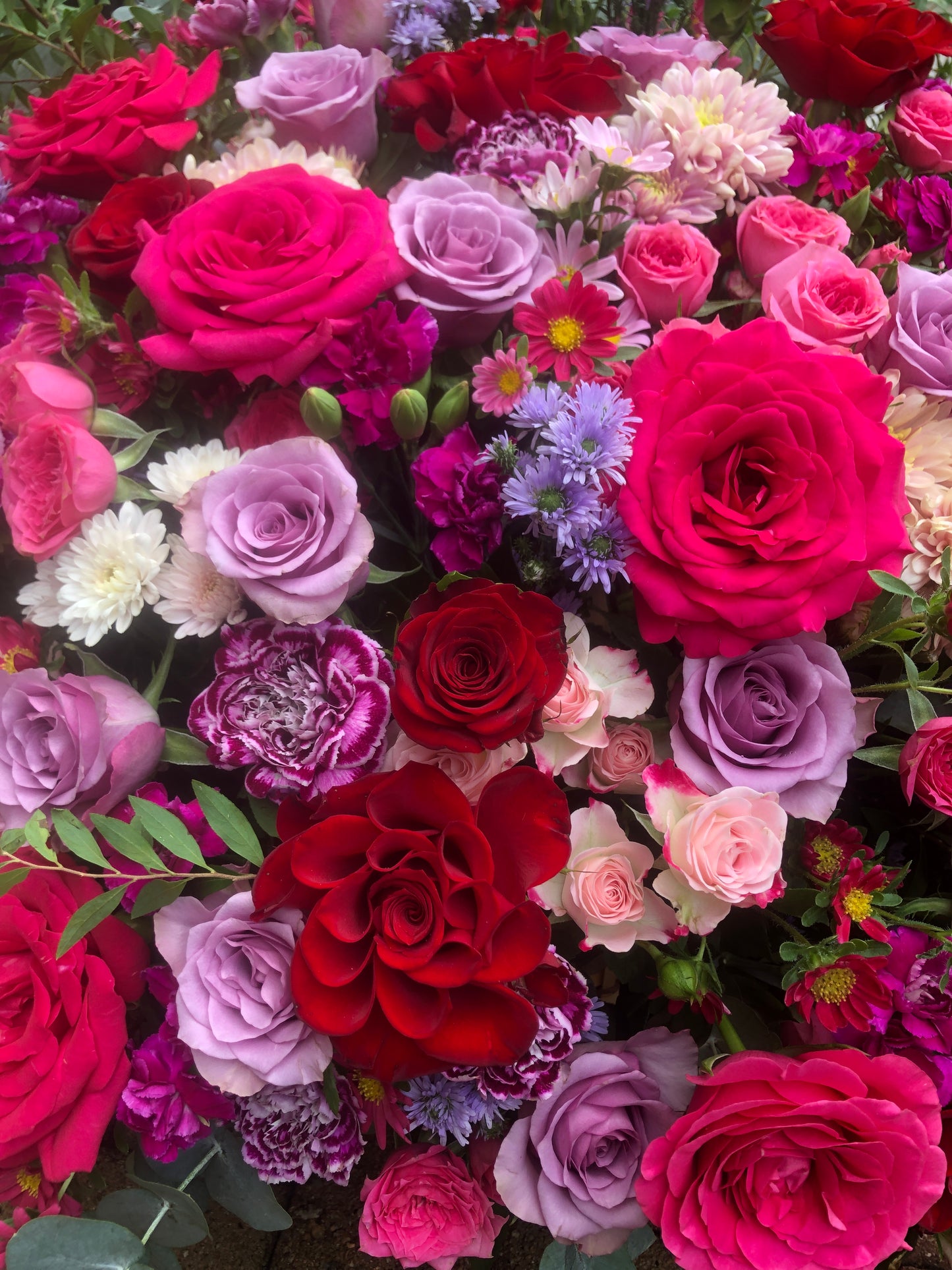 Grand Opening Flower Basket (purple )紫色系喜慶開業花籃