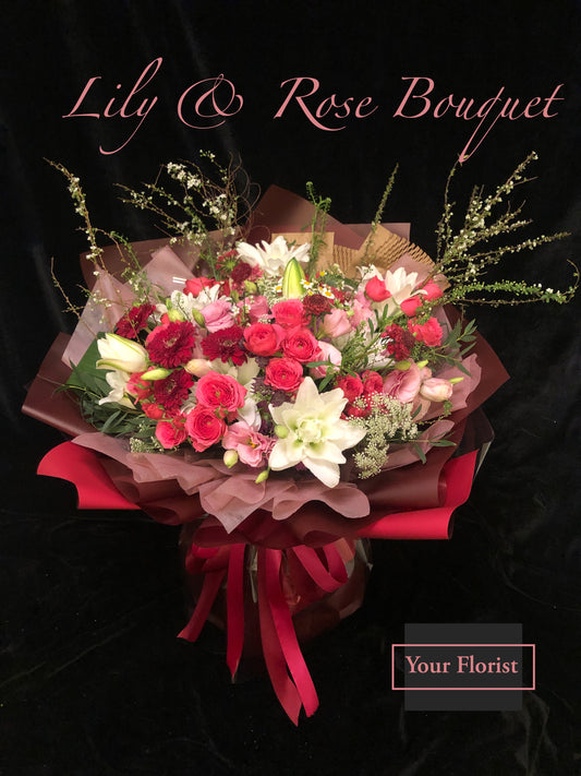 Rose and Lily Bouquet