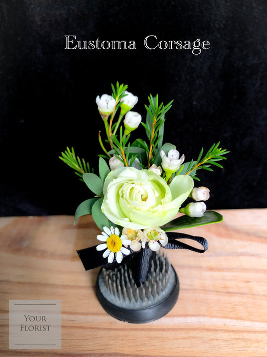 Eustoma Corsage 桔梗襟花