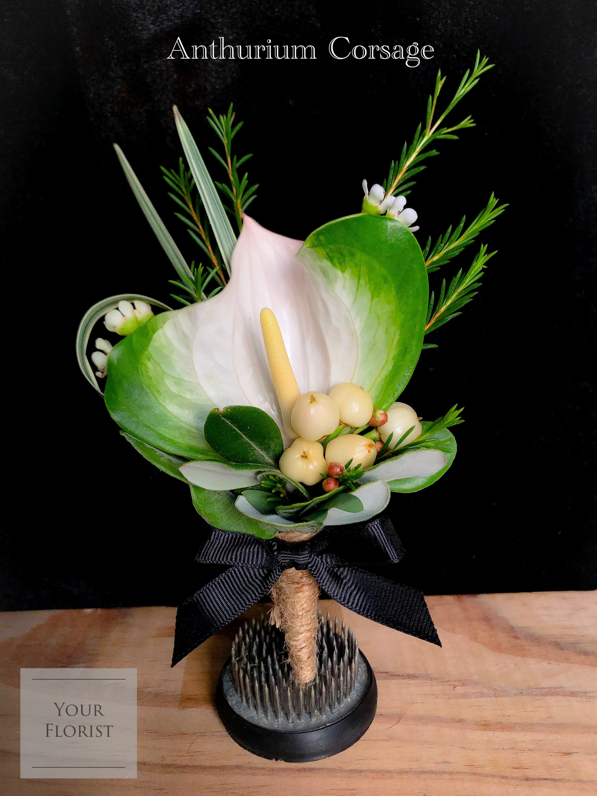 anthurium corsage Anthurium Corsage 青掌襟花