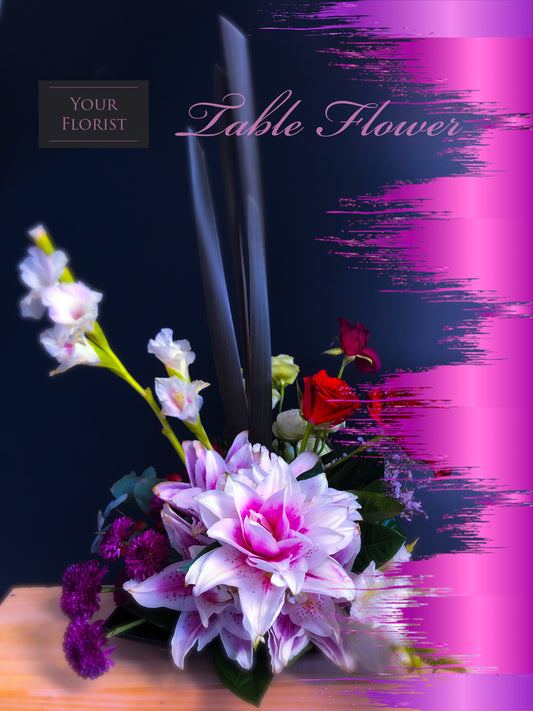 Lily Table Flower 百合枱花